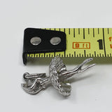 Ballerina Sterling Silver Charm Pendant