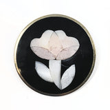 Alpaca Mexico Silver Flower Brooch