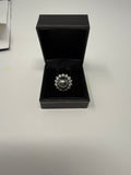 Tahitian Pearl and Diamond Ring