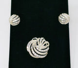 Marcel Boucher Brooch and Earrings Set made between 1955-1959