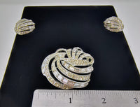 Marcel Boucher Brooch and Earrings Set made between 1955-1959