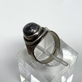 Darla Hesse Sterling Silver with Pyrite Cabochon Size 6