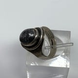 Darla Hesse Sterling Silver with Pyrite Cabochon Size 6