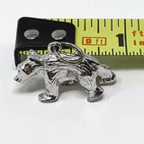 Bear Sterling Silver Charm Pendant