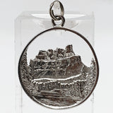 Banff Mount Eisenhower Sterling Silver Charm Pendant