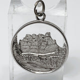 Banff Mount Eisenhower Sterling Silver Charm Pendant