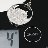 Banff Mount Eisenhower Sterling Silver Charm Pendant