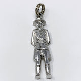 RCMP Mounty Sterling Silver Charm Pendant