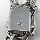 Sterling Silver Charm Bracelet Size 6 1/4 Inches