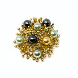 Christian Dior Grosse 1968 Imitation Pearl Brooch